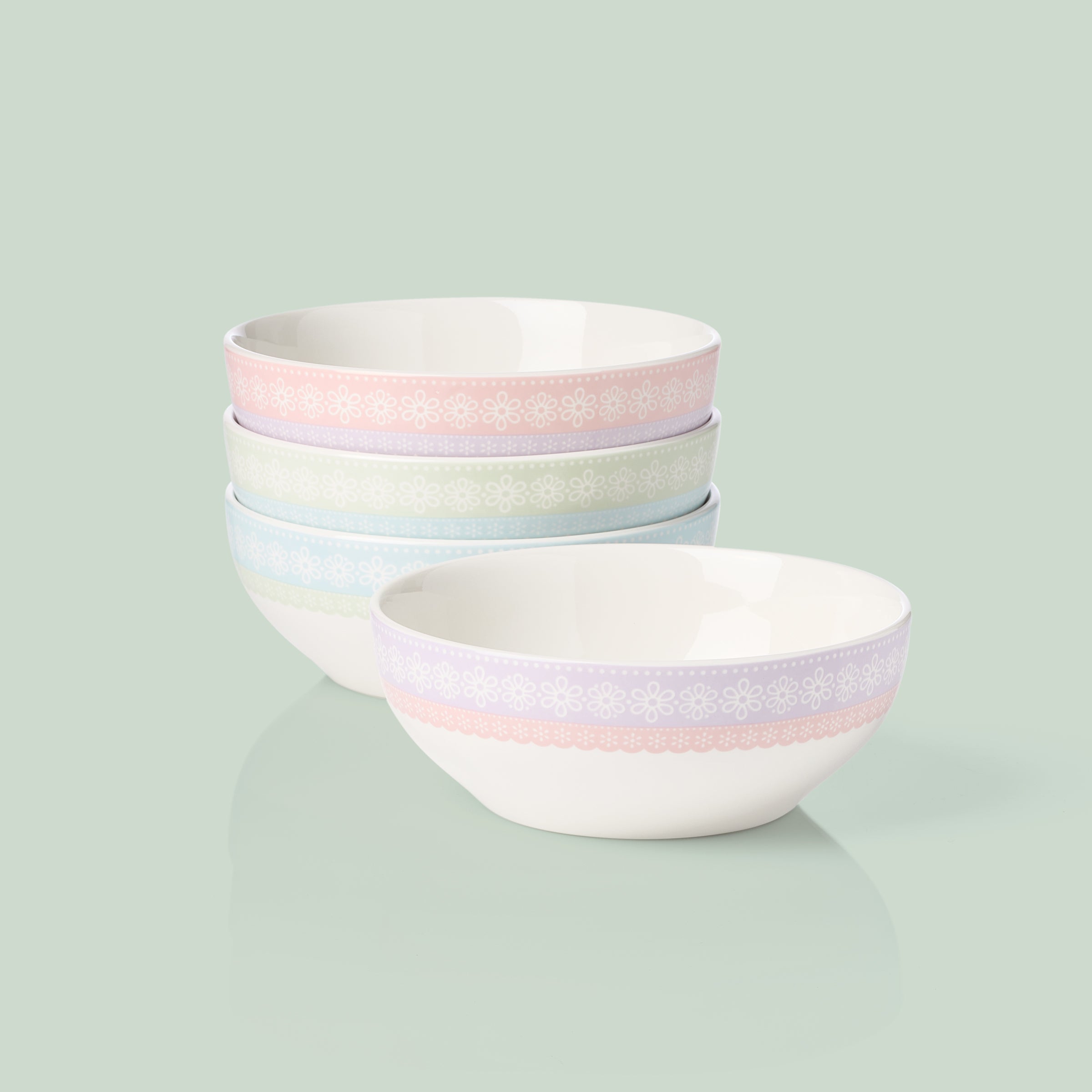 Easter Bunny All-Purpose Bowls, Set of 4 - Image 2