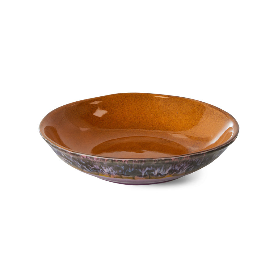 Stoneware Curry Bowls in Warm Glaze - Set of 2 - Image 2