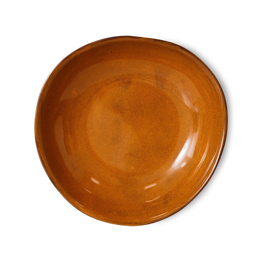 Stoneware Curry Bowls in Warm Glaze - Set of 2 - Image 3
