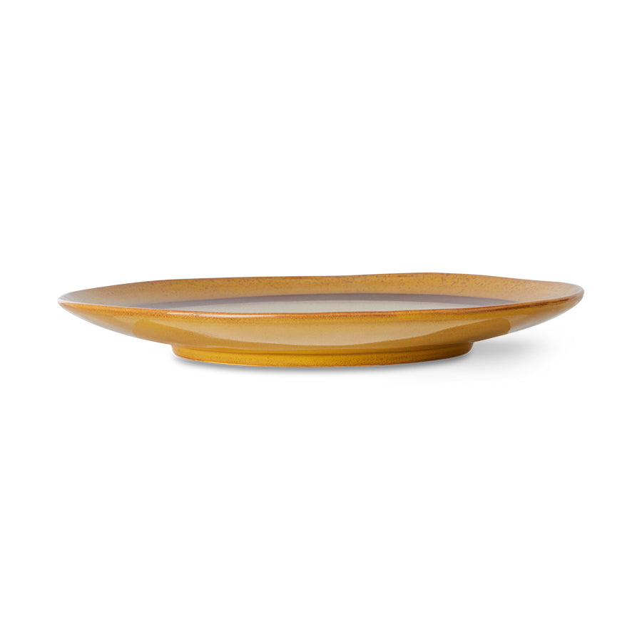 Cream Reactive Glaze Dinner Plates - Set of 2 - Image 3